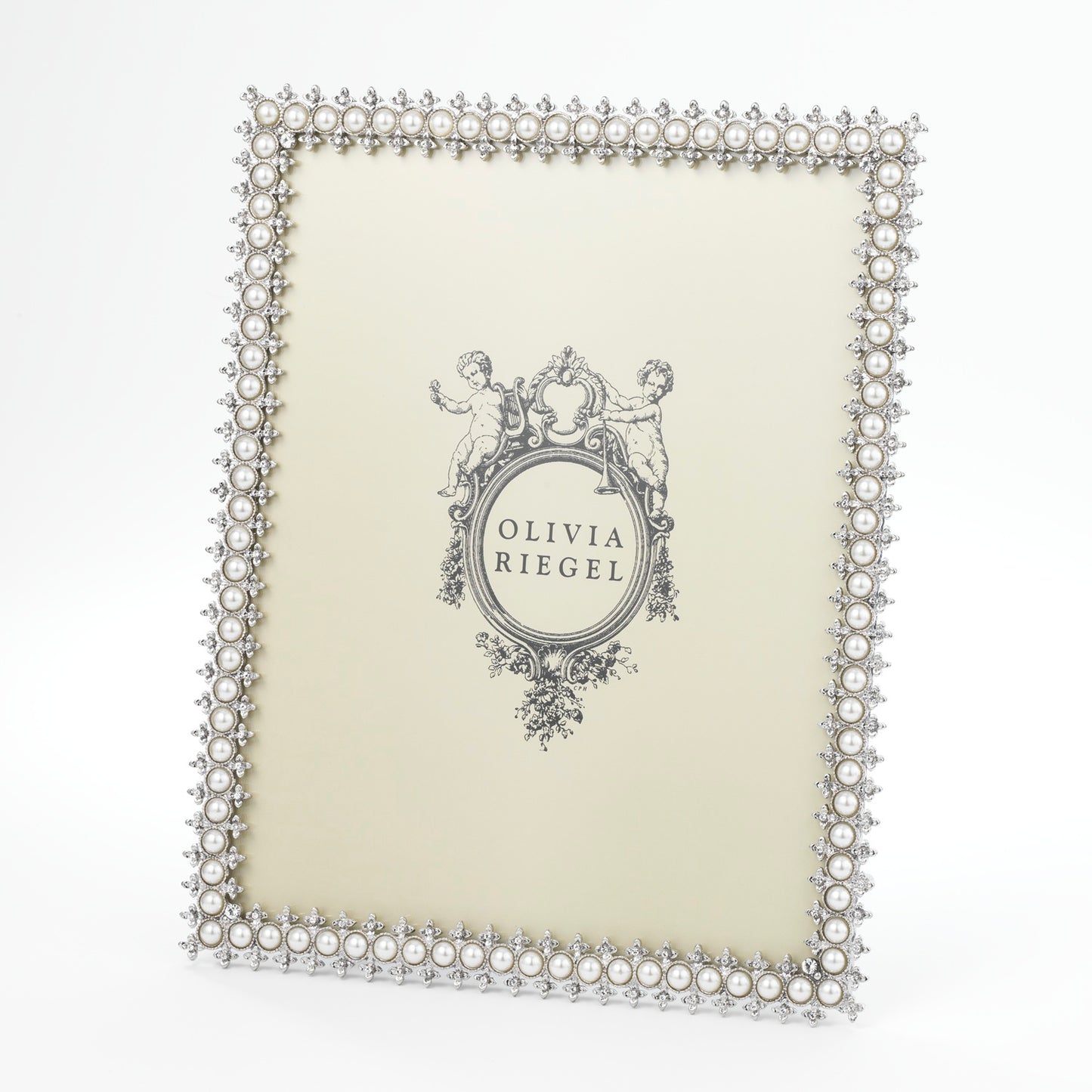 Crystal & Pearl Picture Frame - OLIVIA RIEGEL®