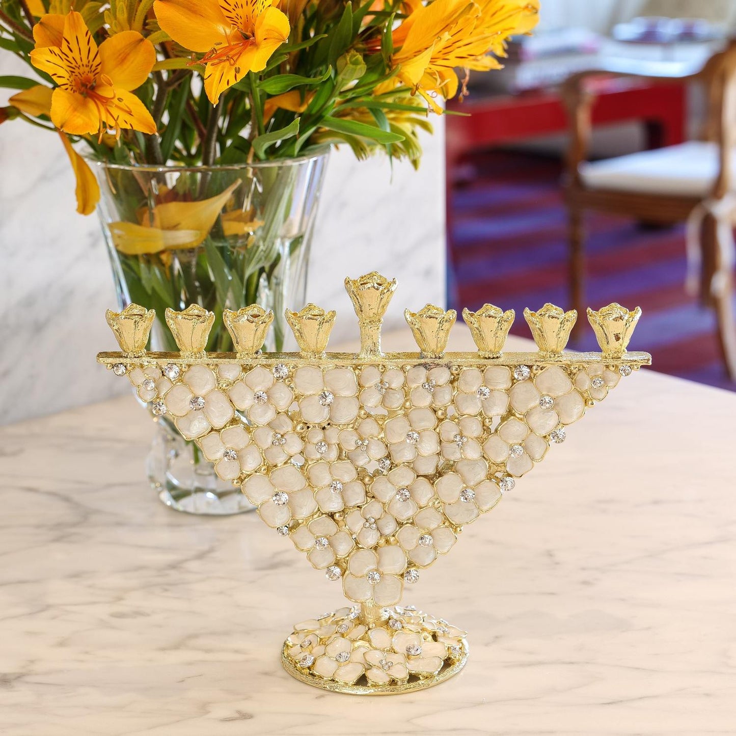 Dogwood Menorah - OLIVIA RIEGEL®