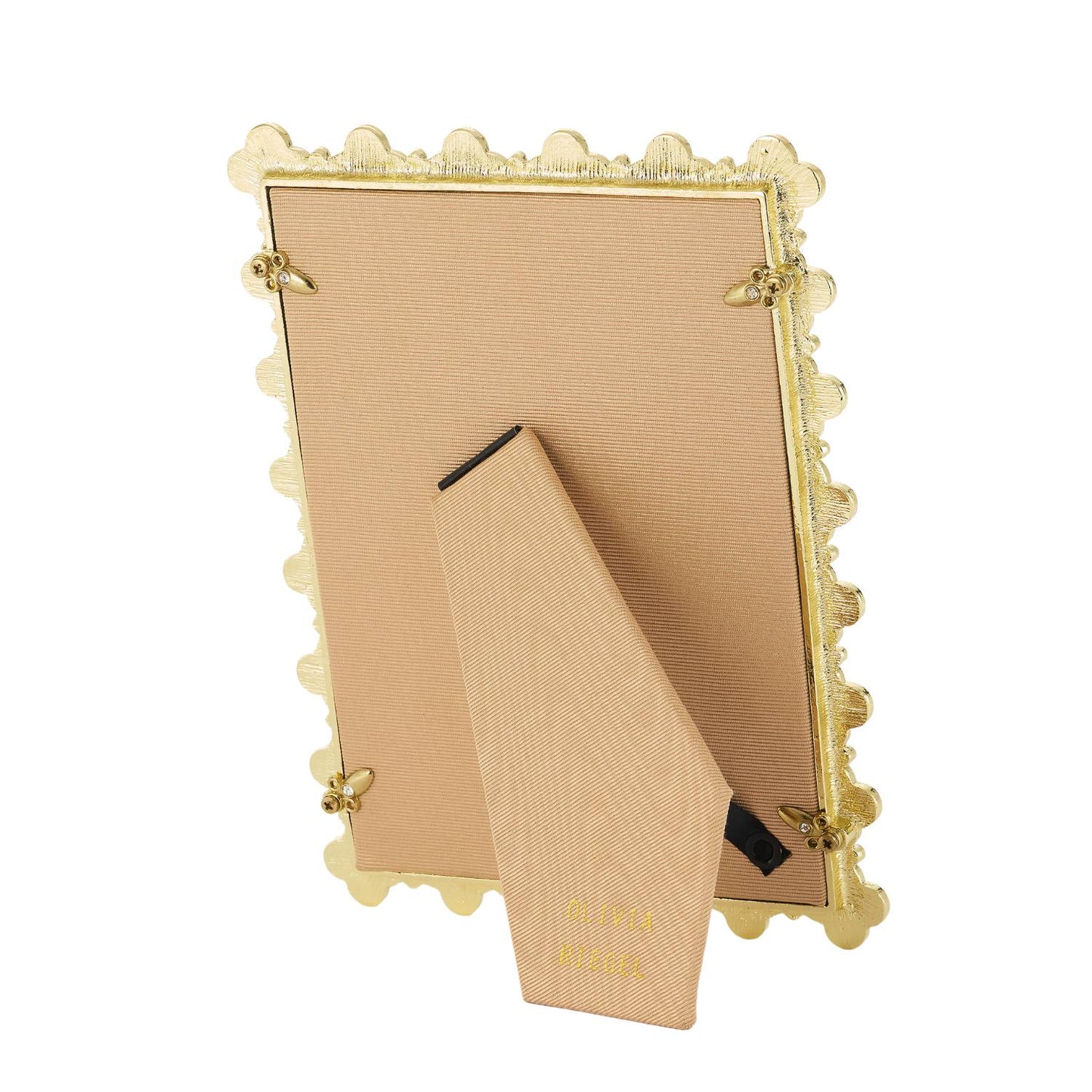 Gold Enamel Clover Picture Frame - OLIVIA RIEGEL®