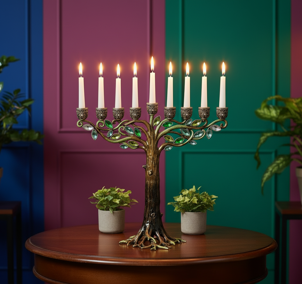 Tree Menorah - OLIVIA RIEGEL®