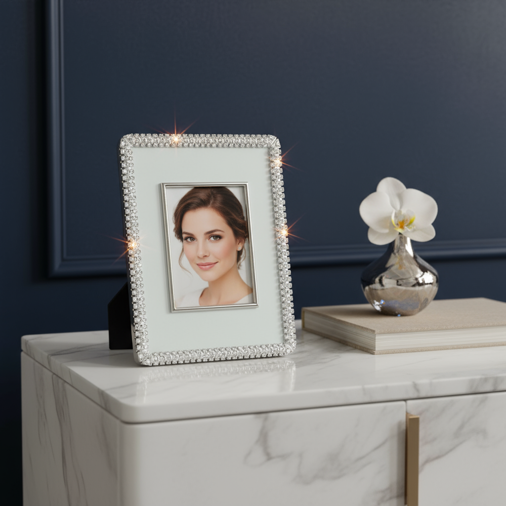 Crystal Chelsea Picture Frame - OLIVIA RIEGEL®