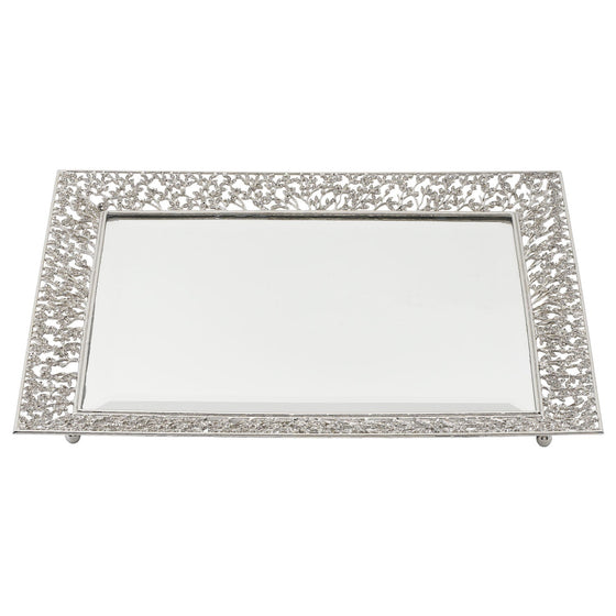 Isadora Beveled Mirror Tray