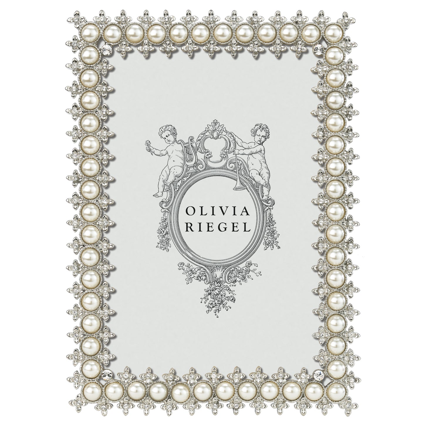 Crystal & Pearl Frame - OLIVIA RIEGEL®