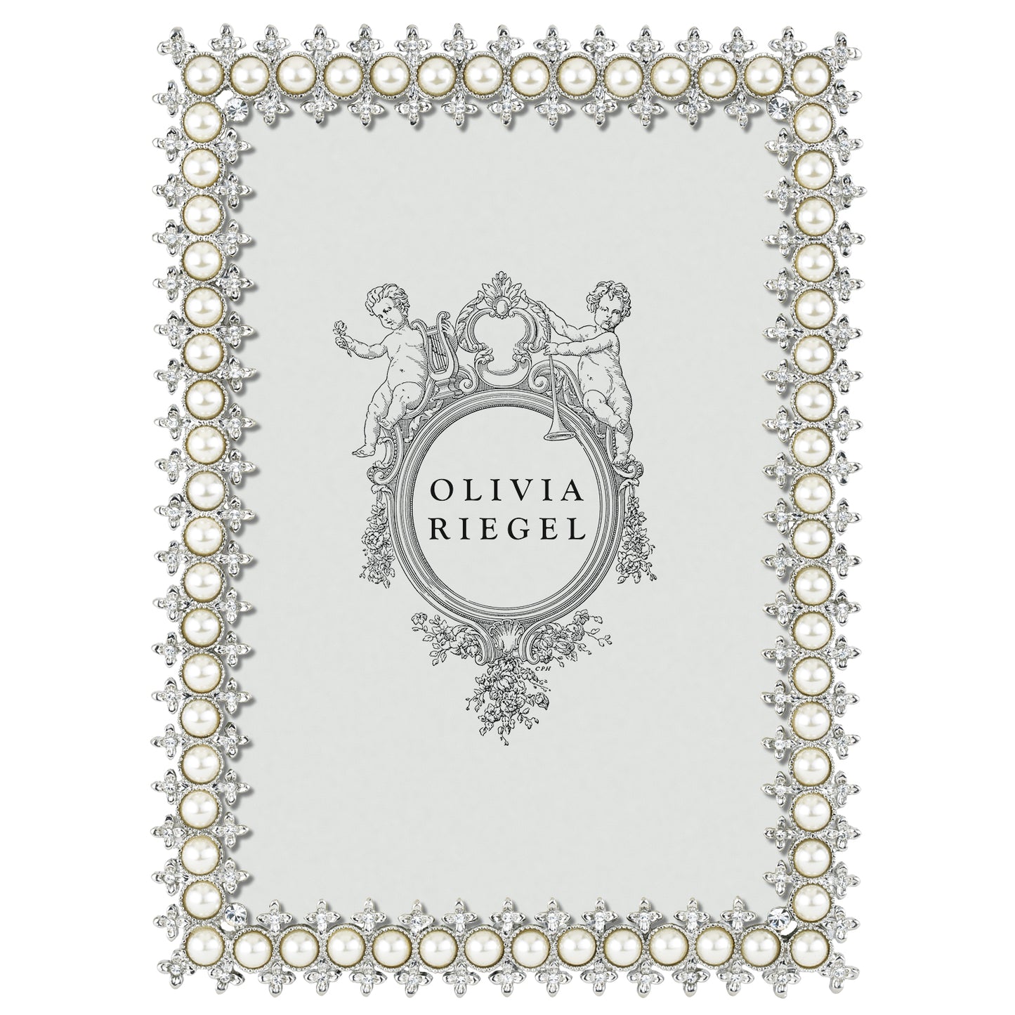 Crystal & Pearl Frame - OLIVIA RIEGEL®