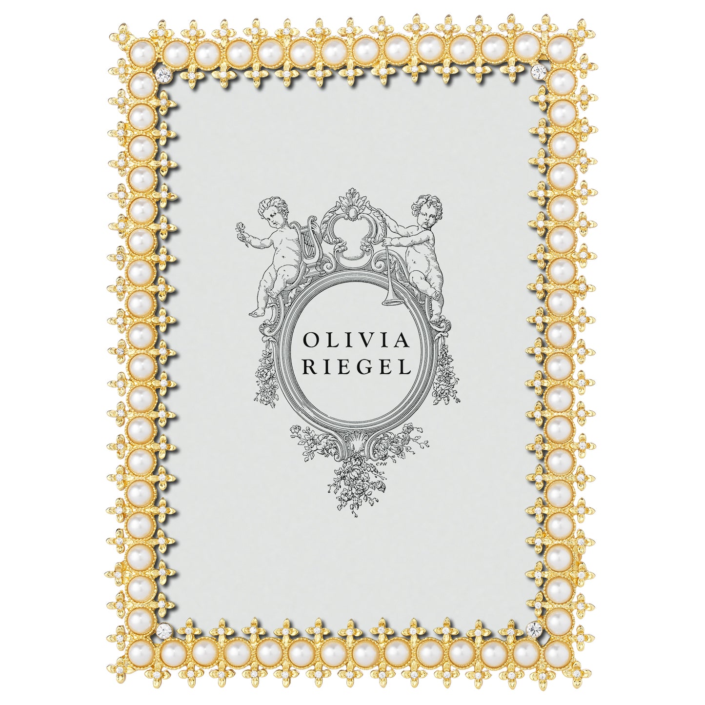 Crystal & Pearl Frame - OLIVIA RIEGEL®