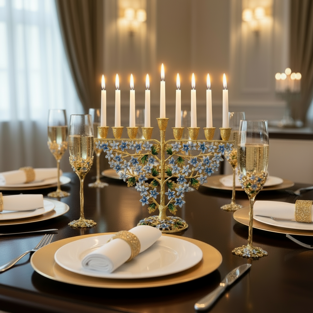 Daphne Menorah - OLIVIA RIEGEL®