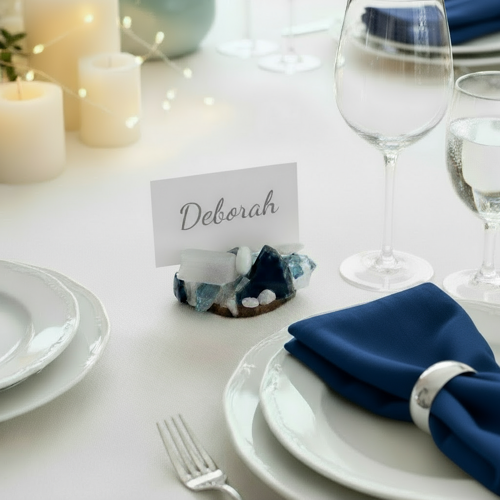 Azure Place Card Holder (Set of 4) - OLIVIA RIEGEL®