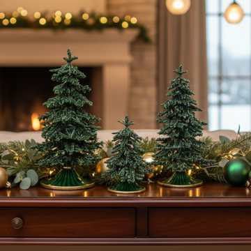 Green Enamel Christmas Tree | OLIVIA RIEGEL®