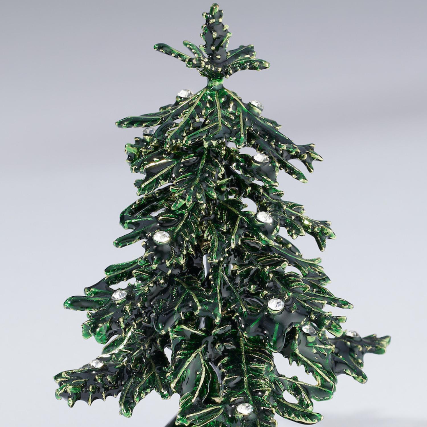 Green Enamel Christmas Tree | OLIVIA RIEGEL®
