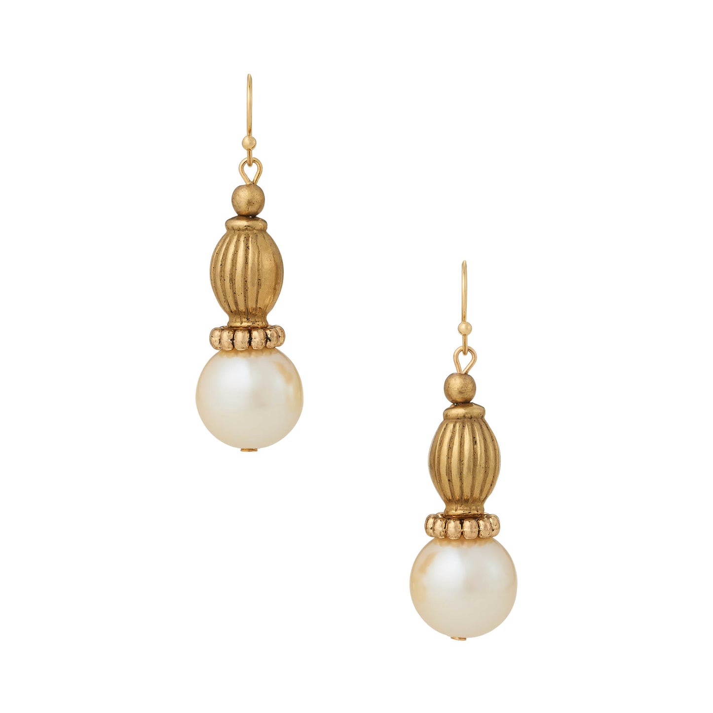 Faux Pearl & Bead Drop Earrings - OLIVIA RIEGEL®