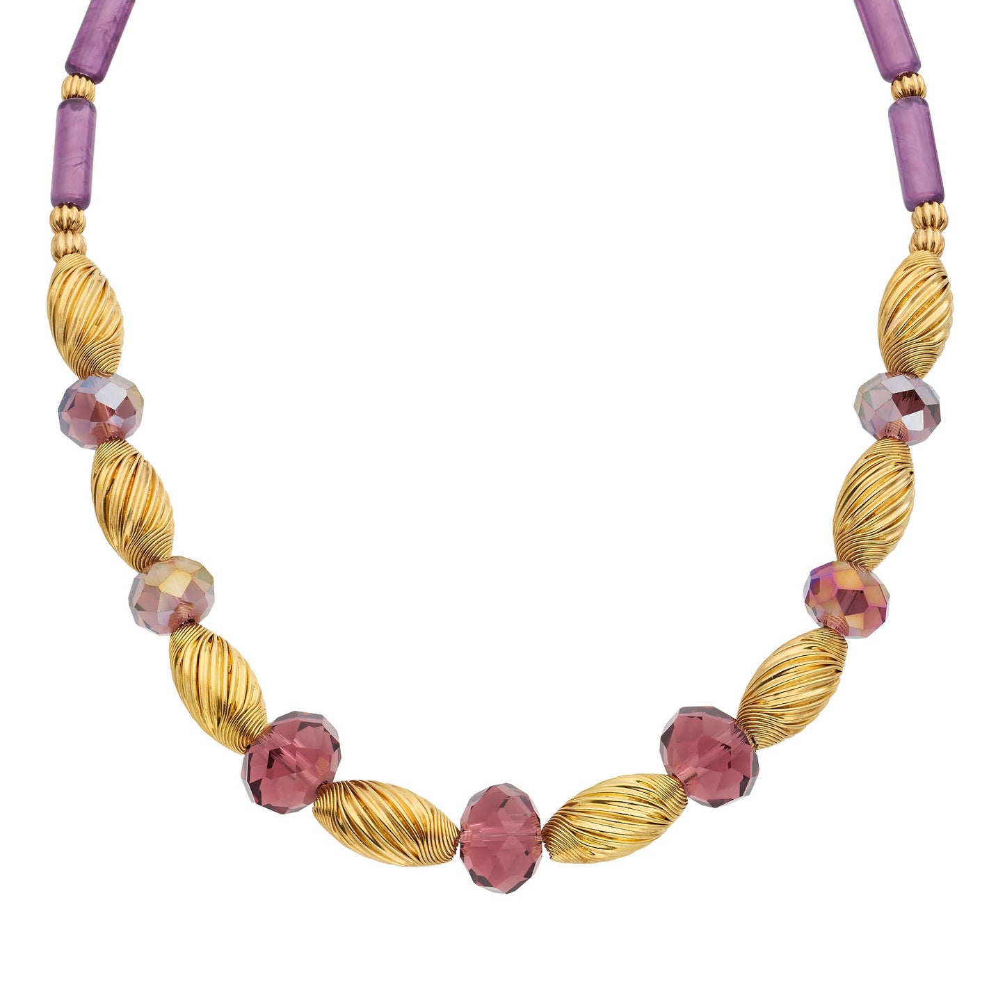 Amethyst Bead Necklace - OLIVIA RIEGEL®