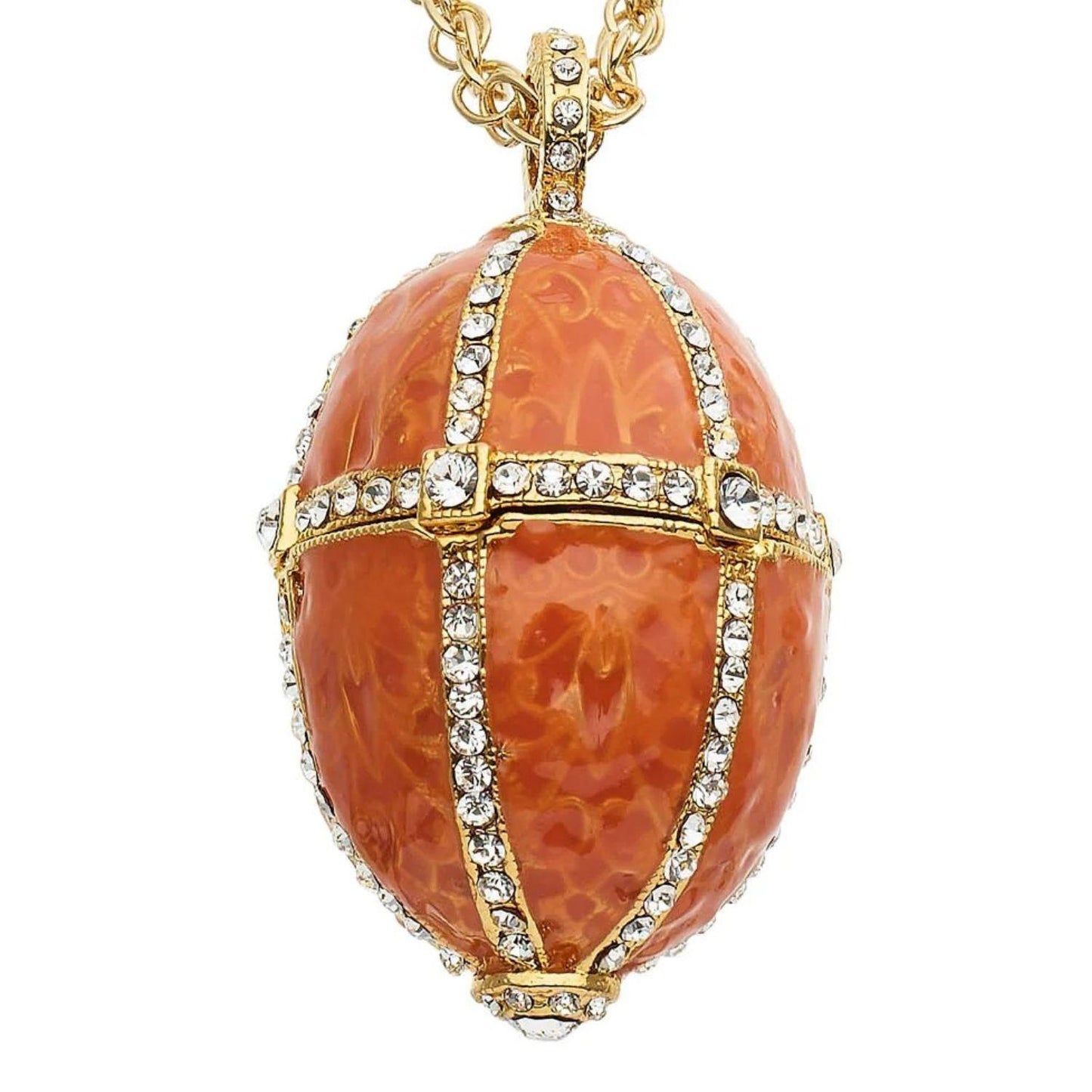 Enamel Egg  Locket Pendant Necklace - OLIVIA RIEGEL®
