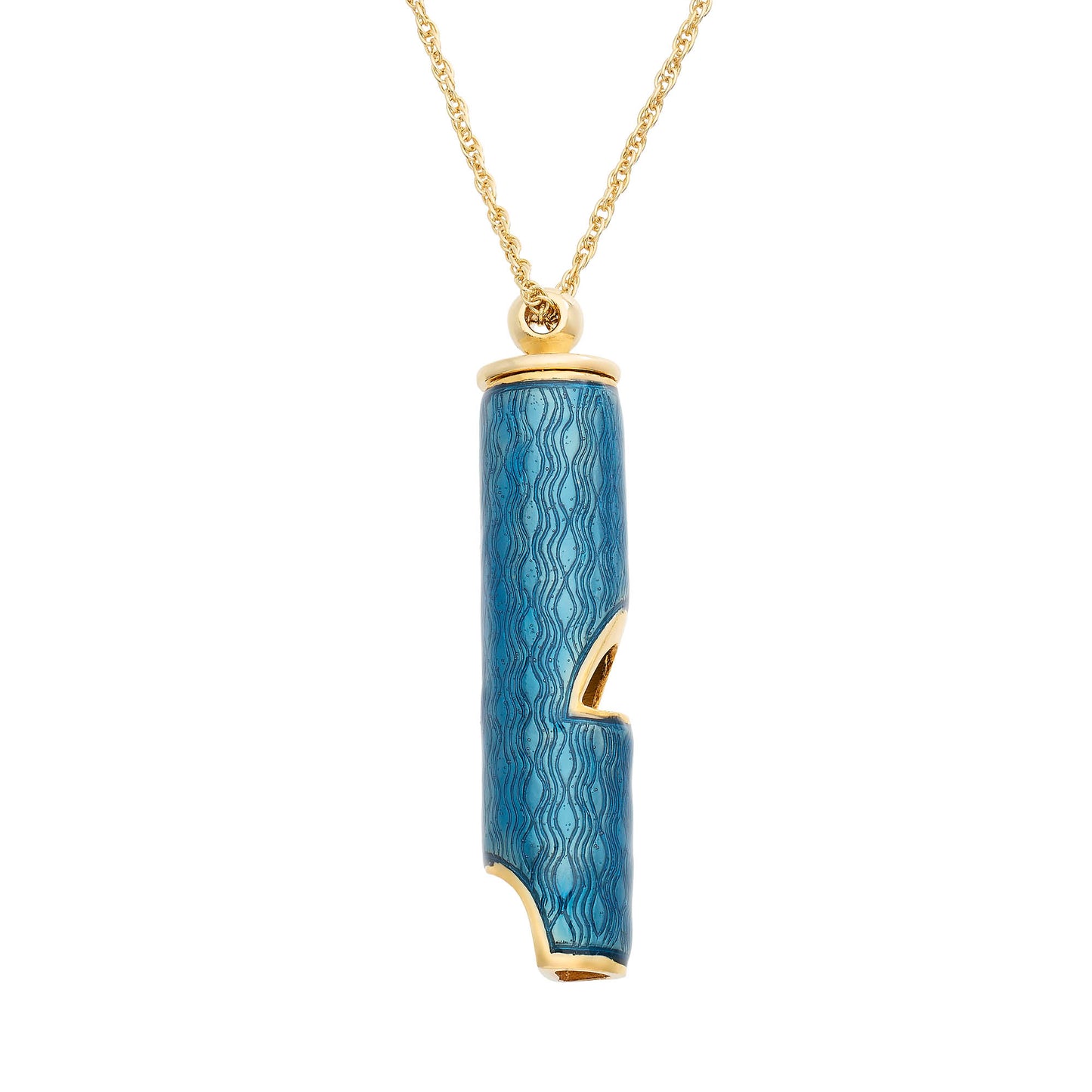 Enamel Whistle Pendant Necklace - OLIVIA RIEGEL®