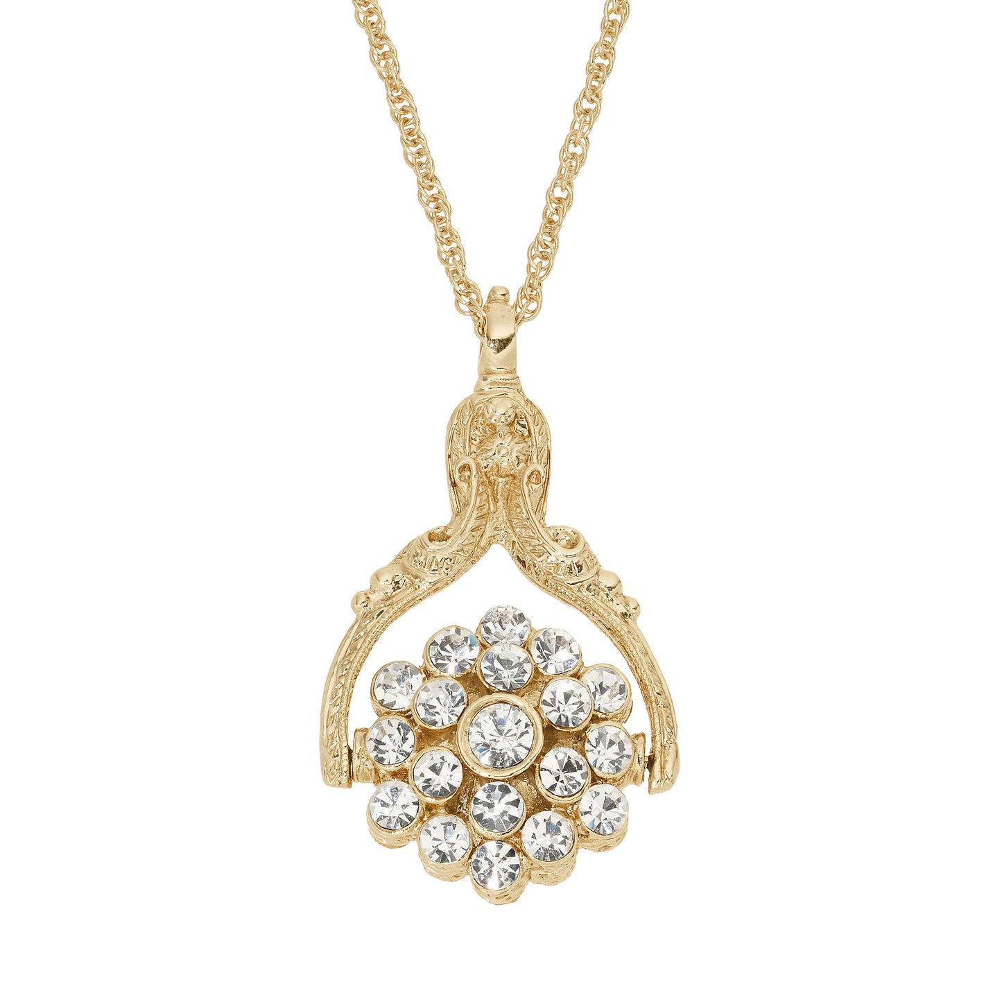 Crystal Spinner Necklace - OLIVIA RIEGEL®