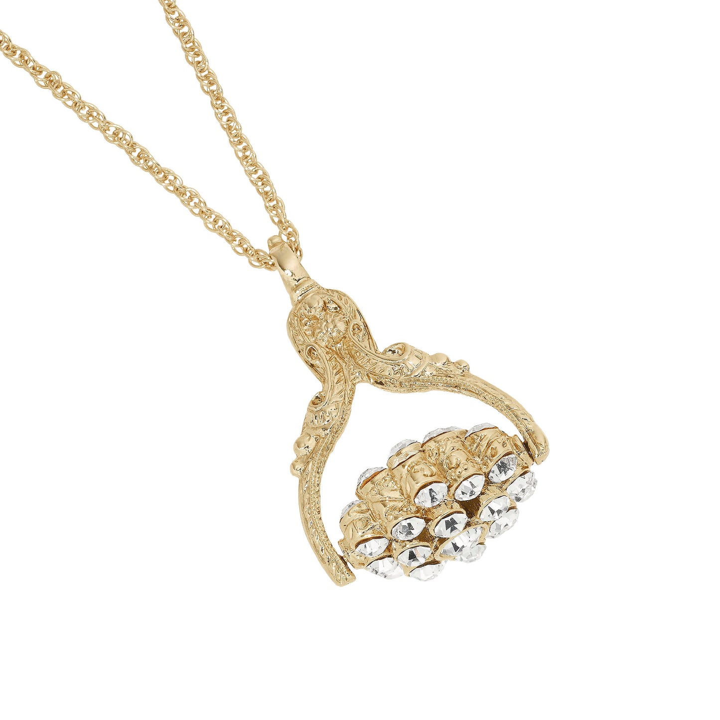 Crystal Spinner Necklace - OLIVIA RIEGEL®