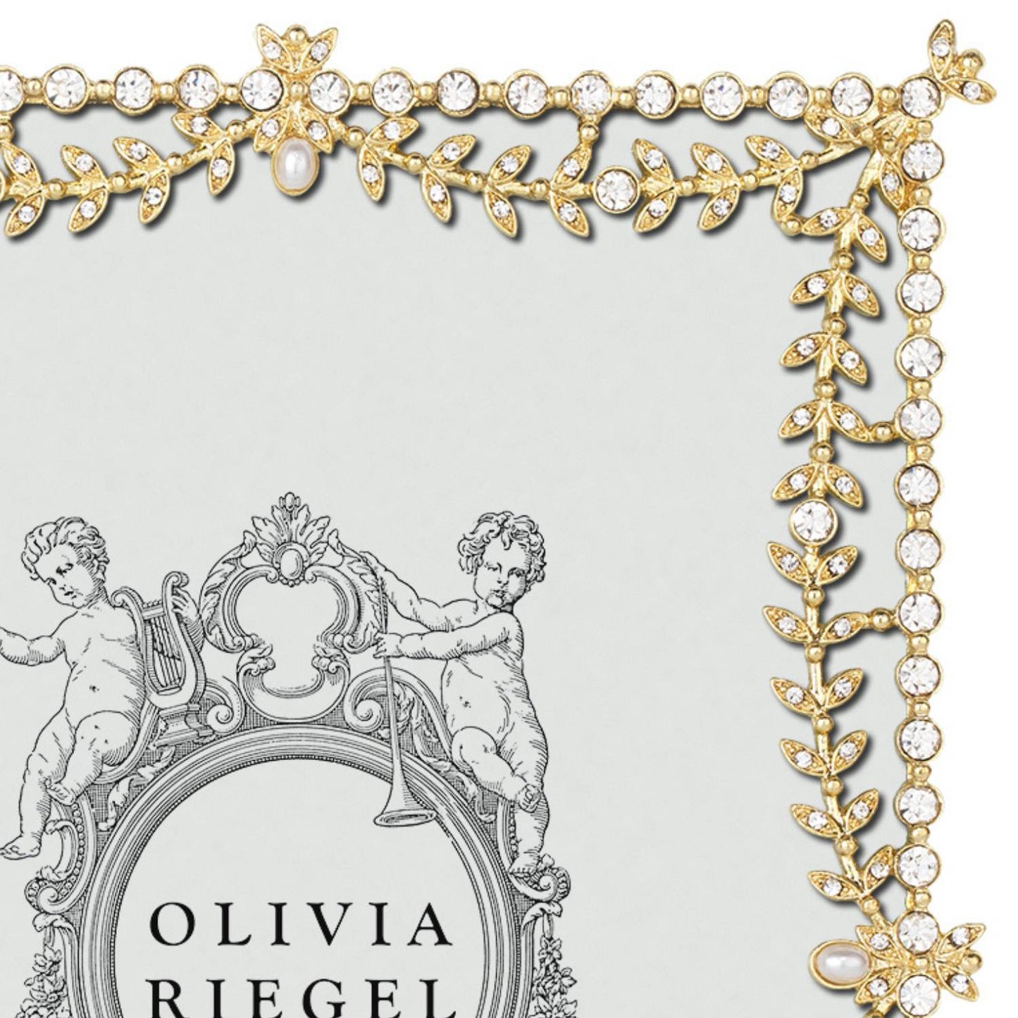 Kensington Picture Frame (Gold) - OLIVIA RIEGEL®