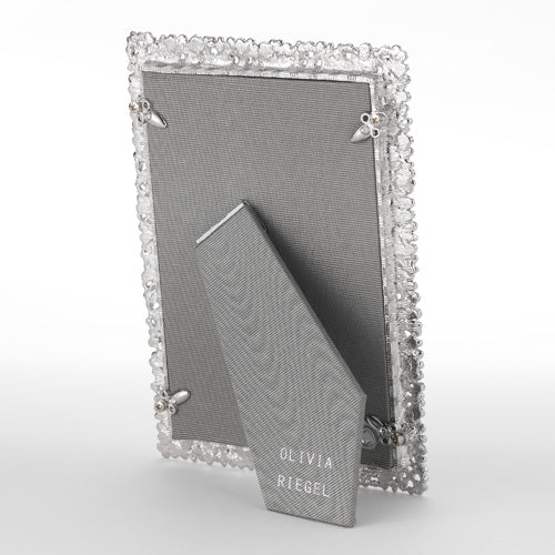Gray silk back of Evie Picture Frame