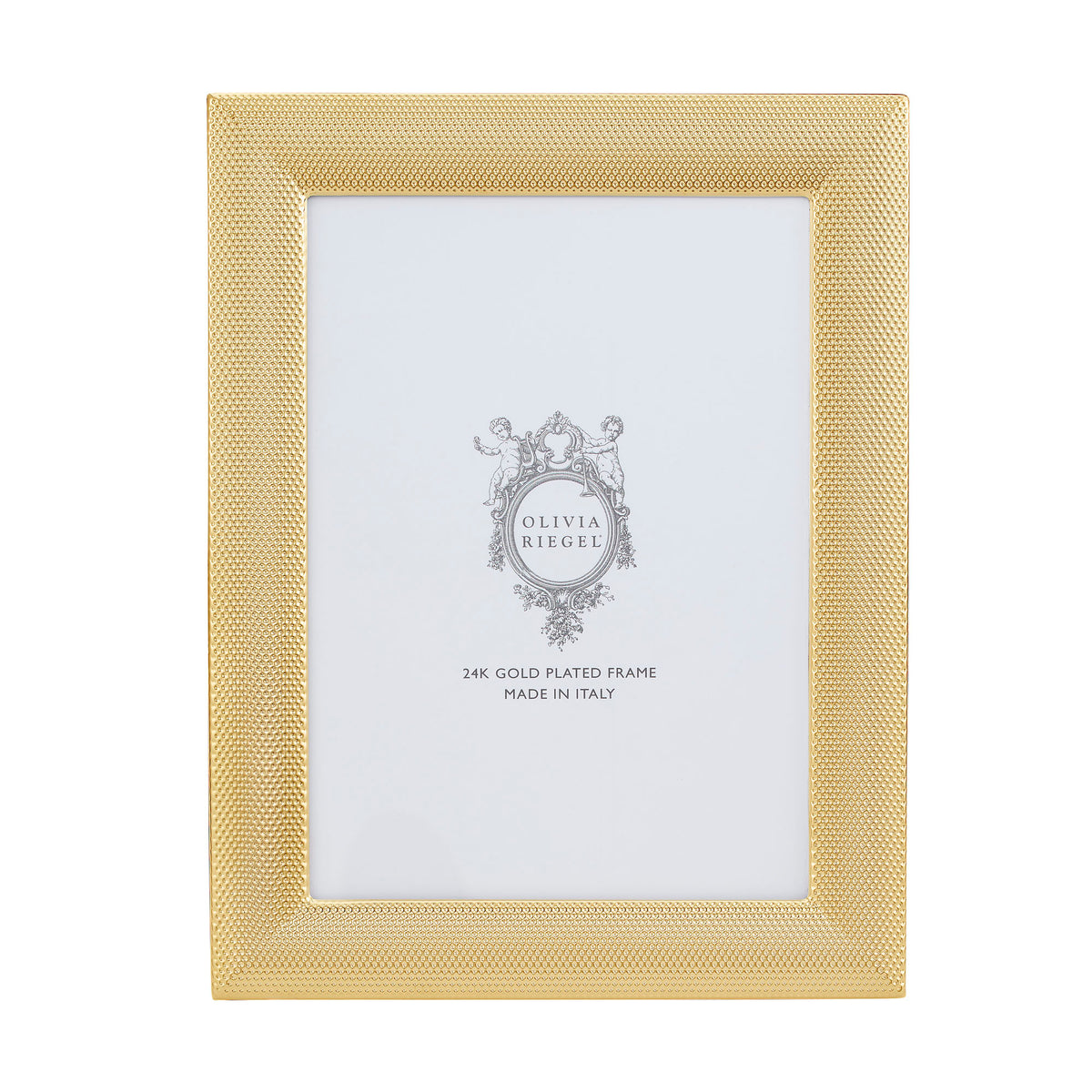 24K Gold Plated Oro Milano 5  by  7 Frame