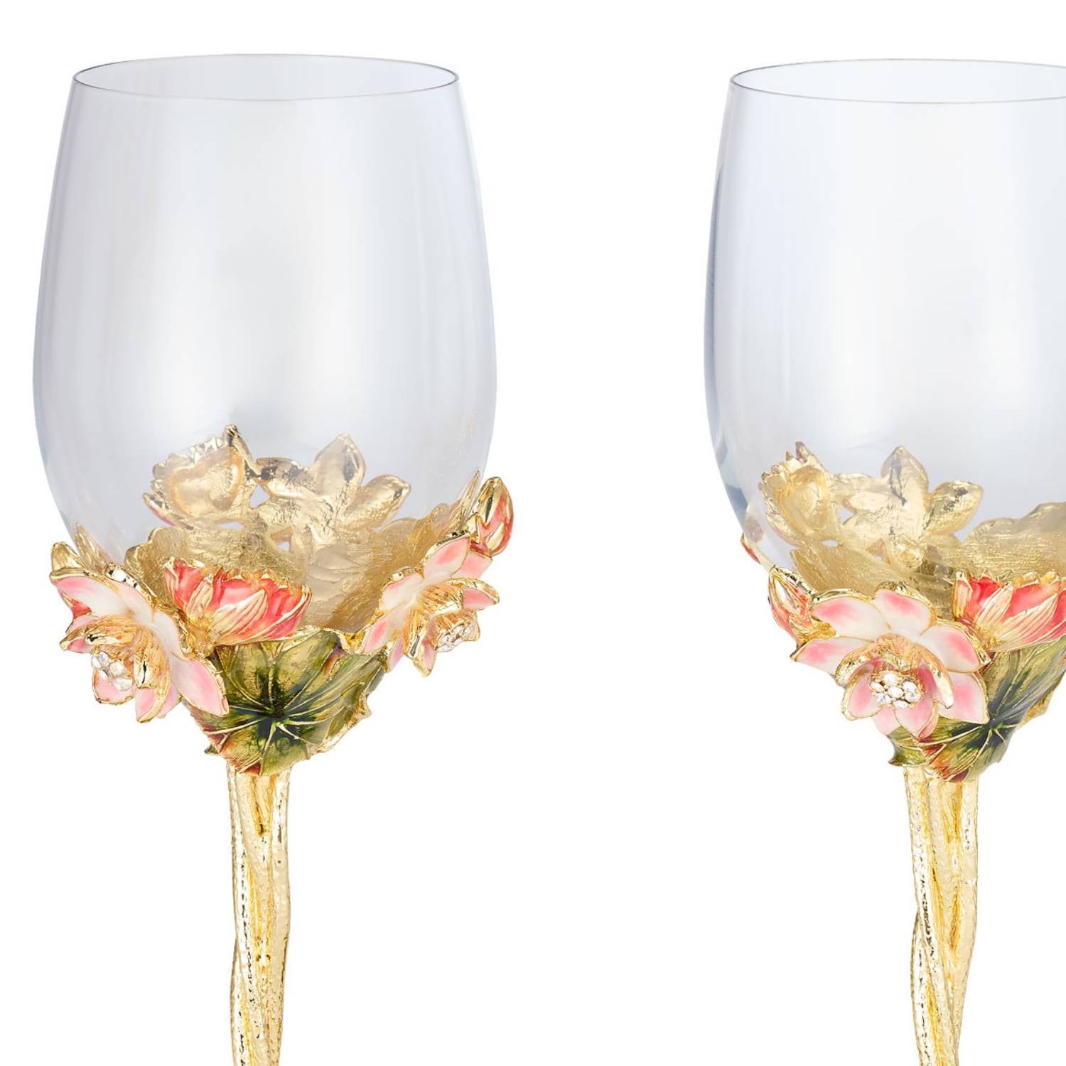 Lotus Wine Glass (Set of 2) | OLIVIA RIEGEL®