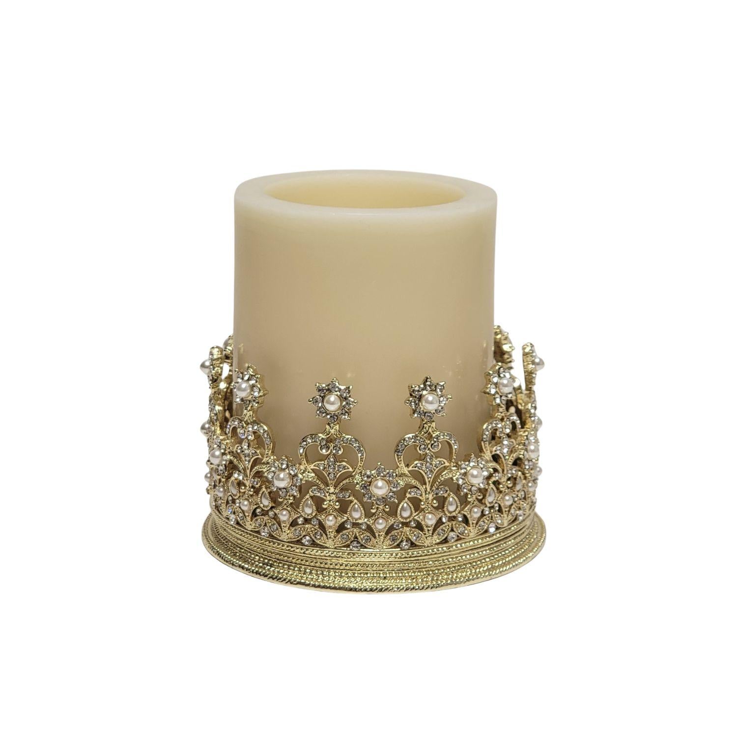 Diana Crown Wine Coaster/Candle Holder | OLIVIA RIEGEL®