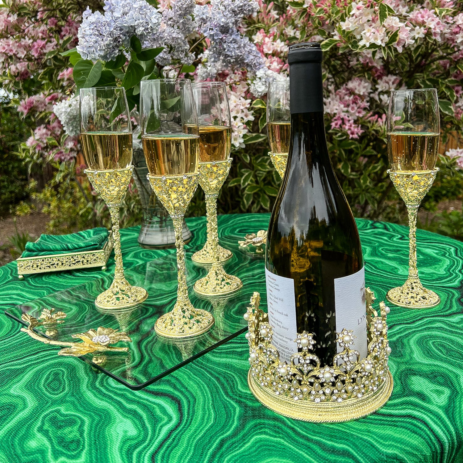Diana Crown Wine Coaster/Candle Holder | OLIVIA RIEGEL®
