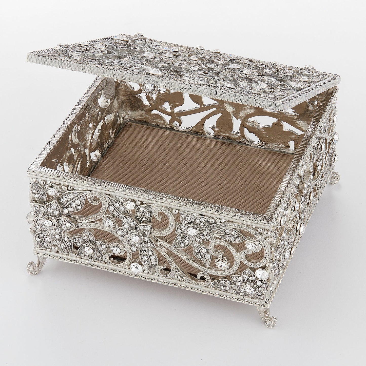 Flora Box -Silver - OLIVIA RIEGEL®