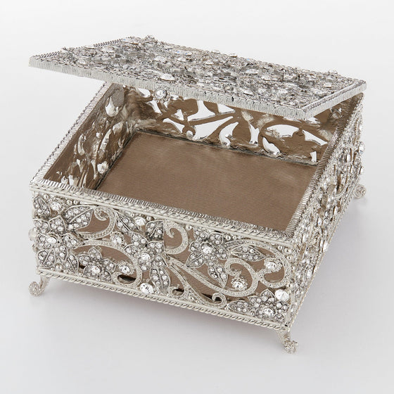Flora Box -Silver - OLIVIA RIEGEL®