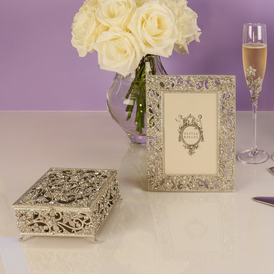 Flora Box -Silver - OLIVIA RIEGEL®