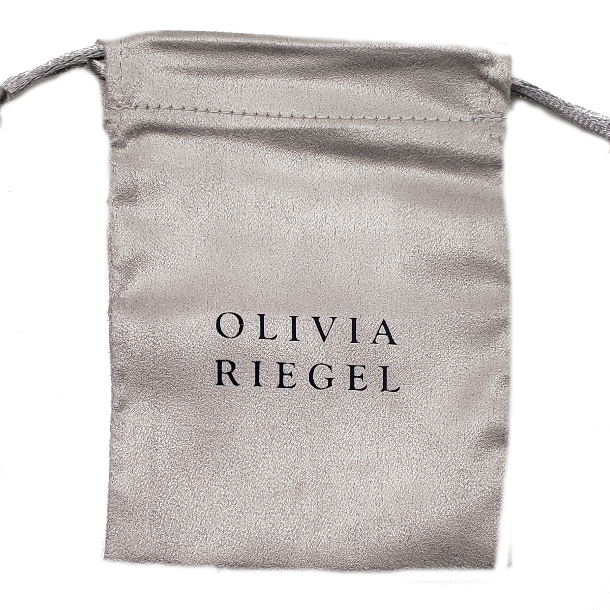 Suede Cloth Compact Pouch