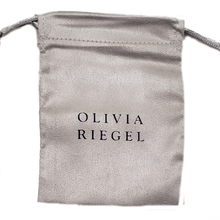  Suede Cloth Compact Pouch - OLIVIA RIEGEL®