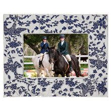 Blue & White Imperial Phoenix Frame - OLIVIA RIEGEL®