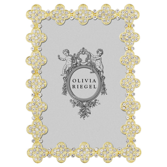 Pavé Clover Frame - OLIVIA RIEGEL®