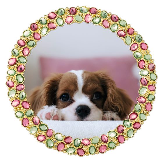 Palm Caravelle 4.5" Round Frame - OLIVIA RIEGEL®