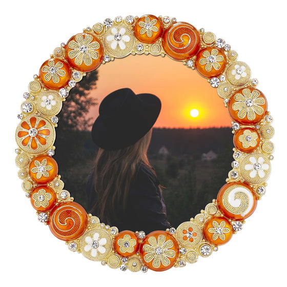 Charisma 5" Round Frame - OLIVIA RIEGEL®