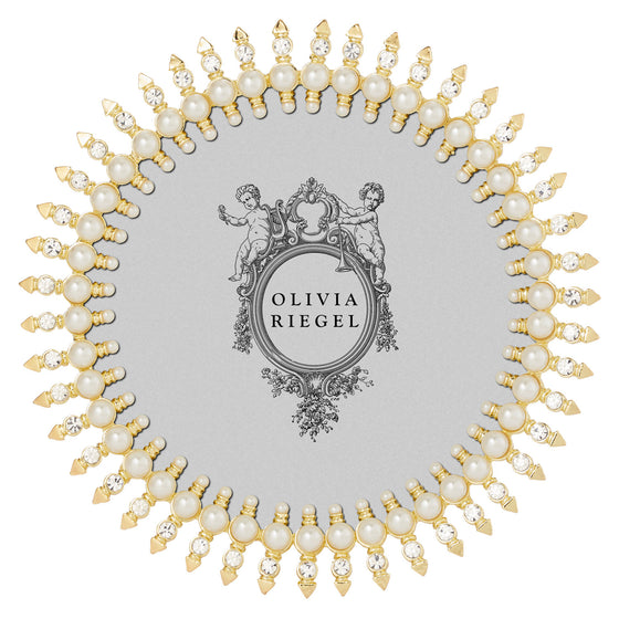 Pearl Jubilee 5" Round Frame - OLIVIA RIEGEL®