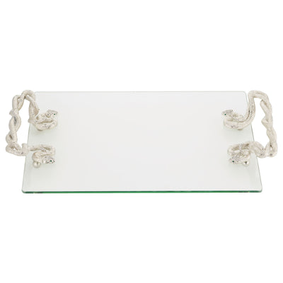 Serpentina Glass Tray - OLIVIA RIEGEL®
