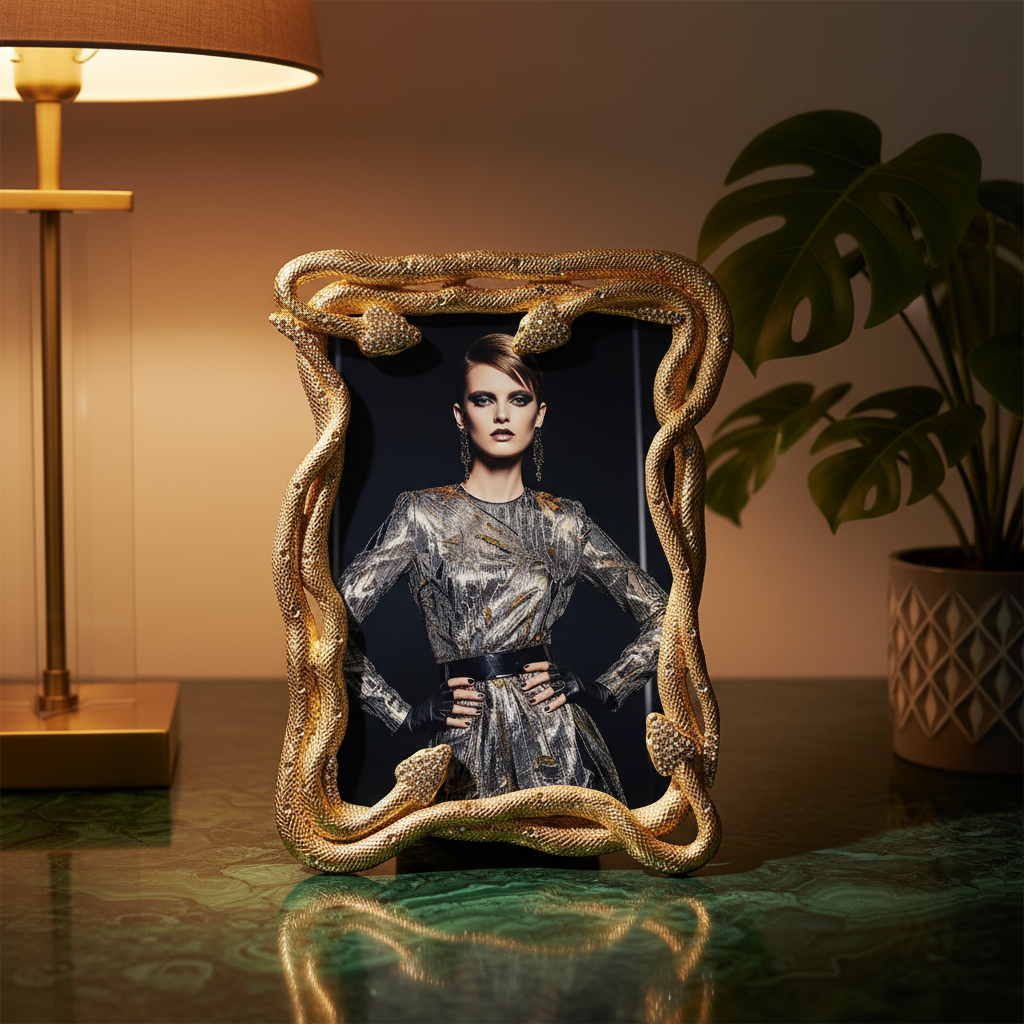 Serpentina 5" x 7" Picture Frame - OLIVIA RIEGEL®