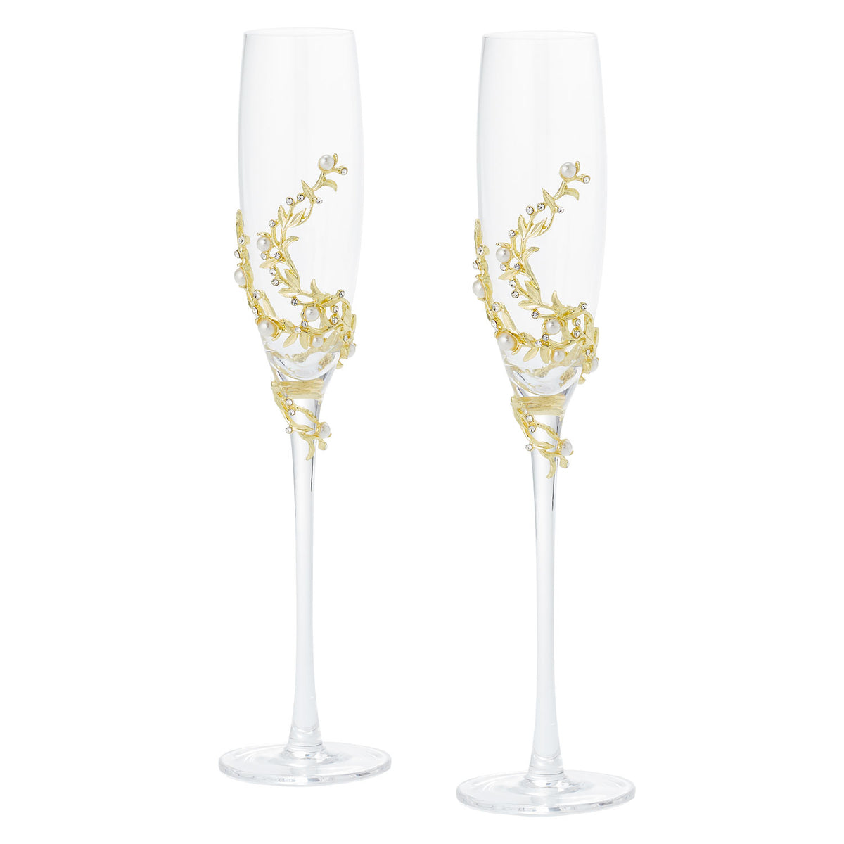 Gold Eleanor Flute Set