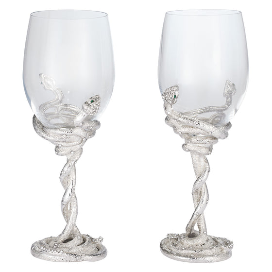 Serpentina Wine Glass (Set of 2) - OLIVIA RIEGEL®