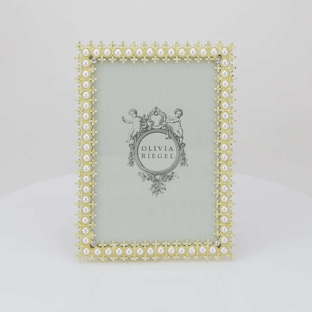 Crystal & Pearl Picture Frame