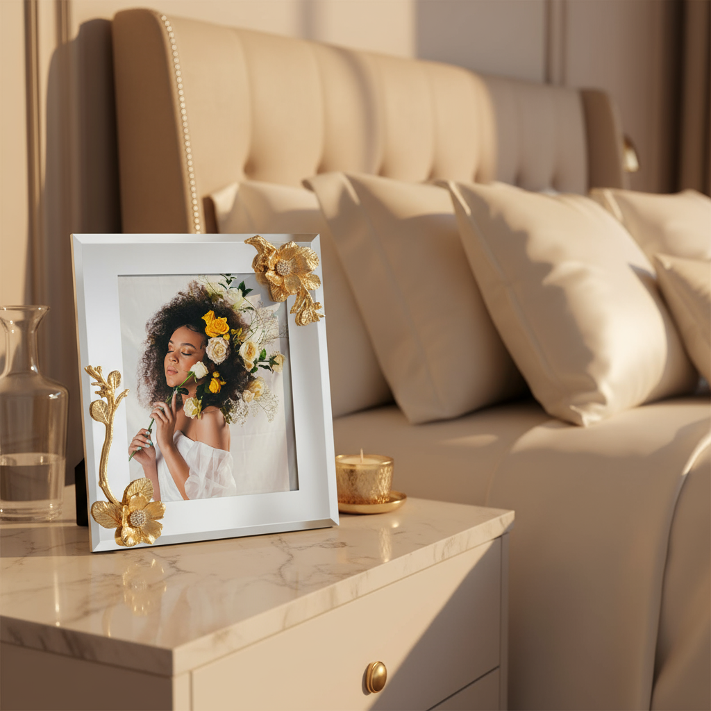 Olivia Riegel ゴールドボタニカ 5x7 フレーム - 5x7並行輸入 Olivia