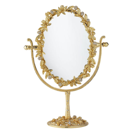 Cornelia Oval Magnified Standing Mirror
