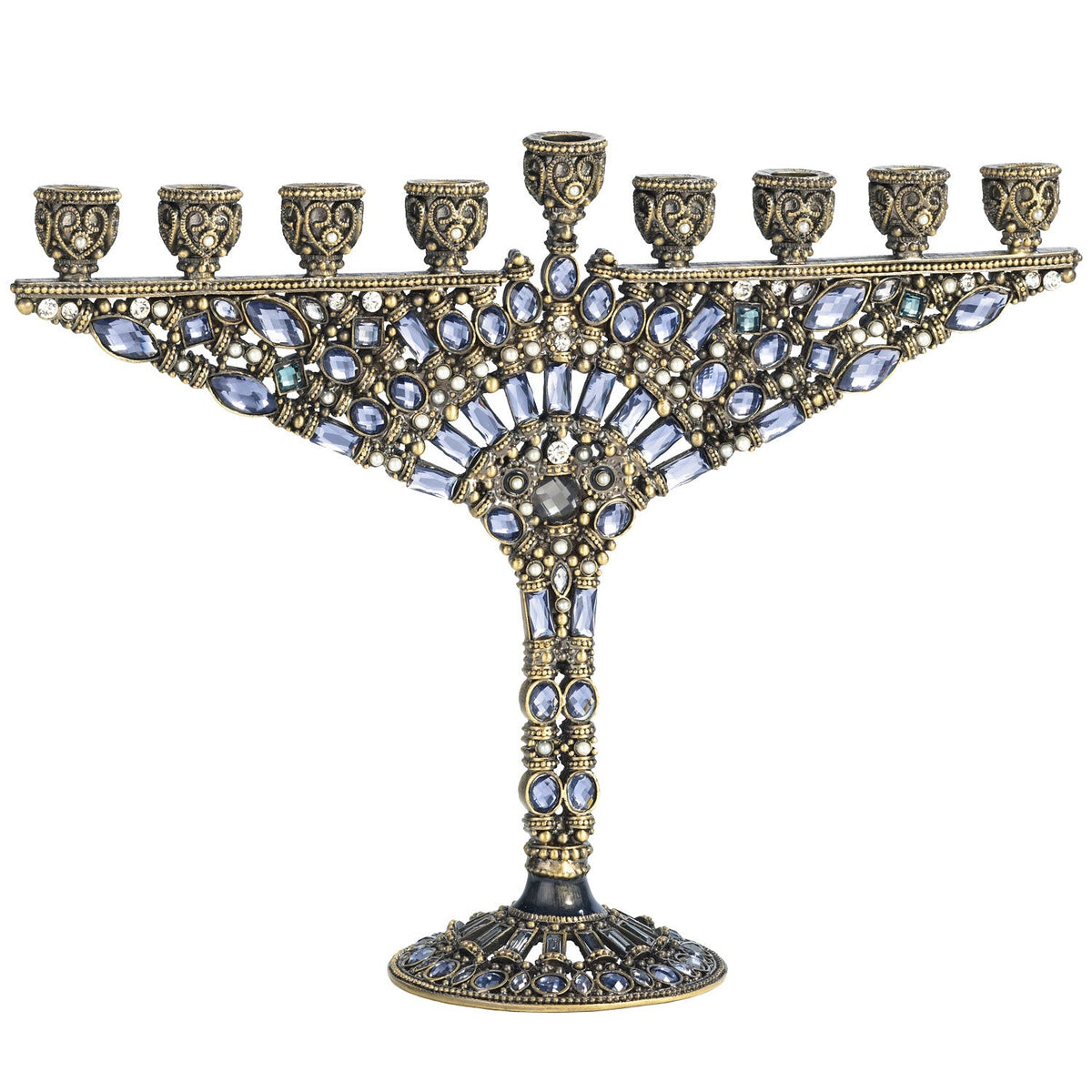Bronze Devora Menorah