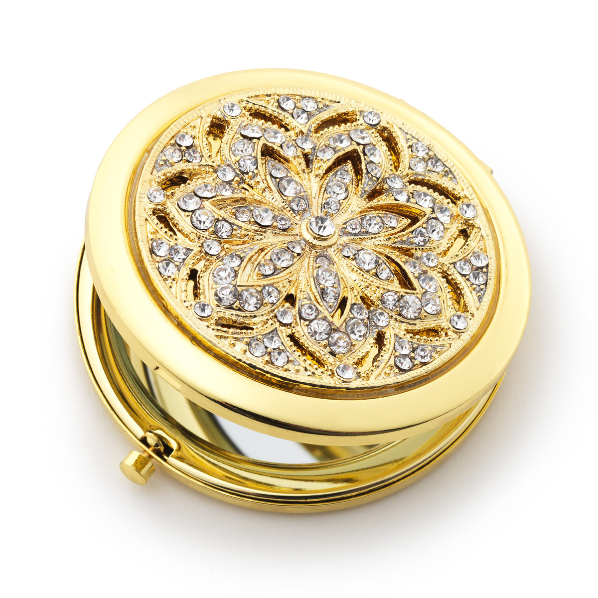 Open Gold Windsor Compact.