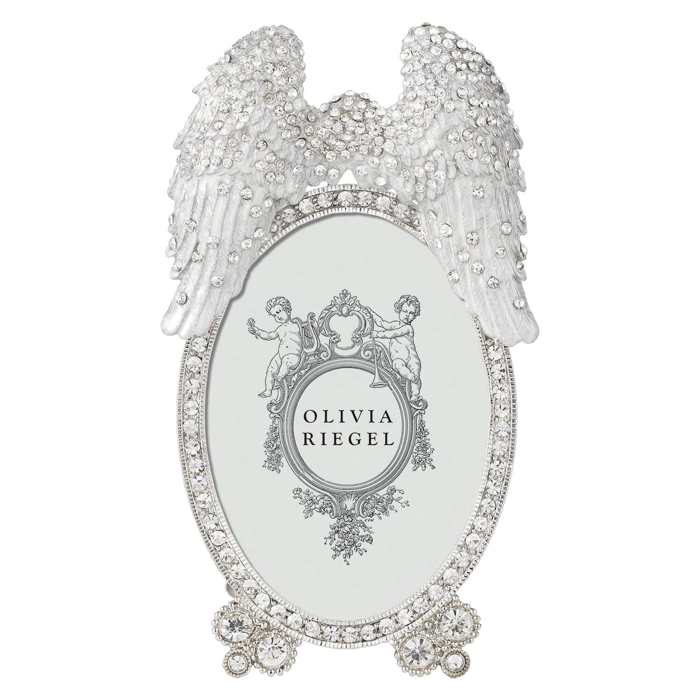 Angel Wings 2.5" x 3.5" Picture Frame - OLIVIA RIEGEL®