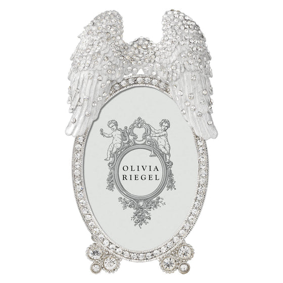 Angel Wings 2.5" x 3.5" Picture Frame - OLIVIA RIEGEL®