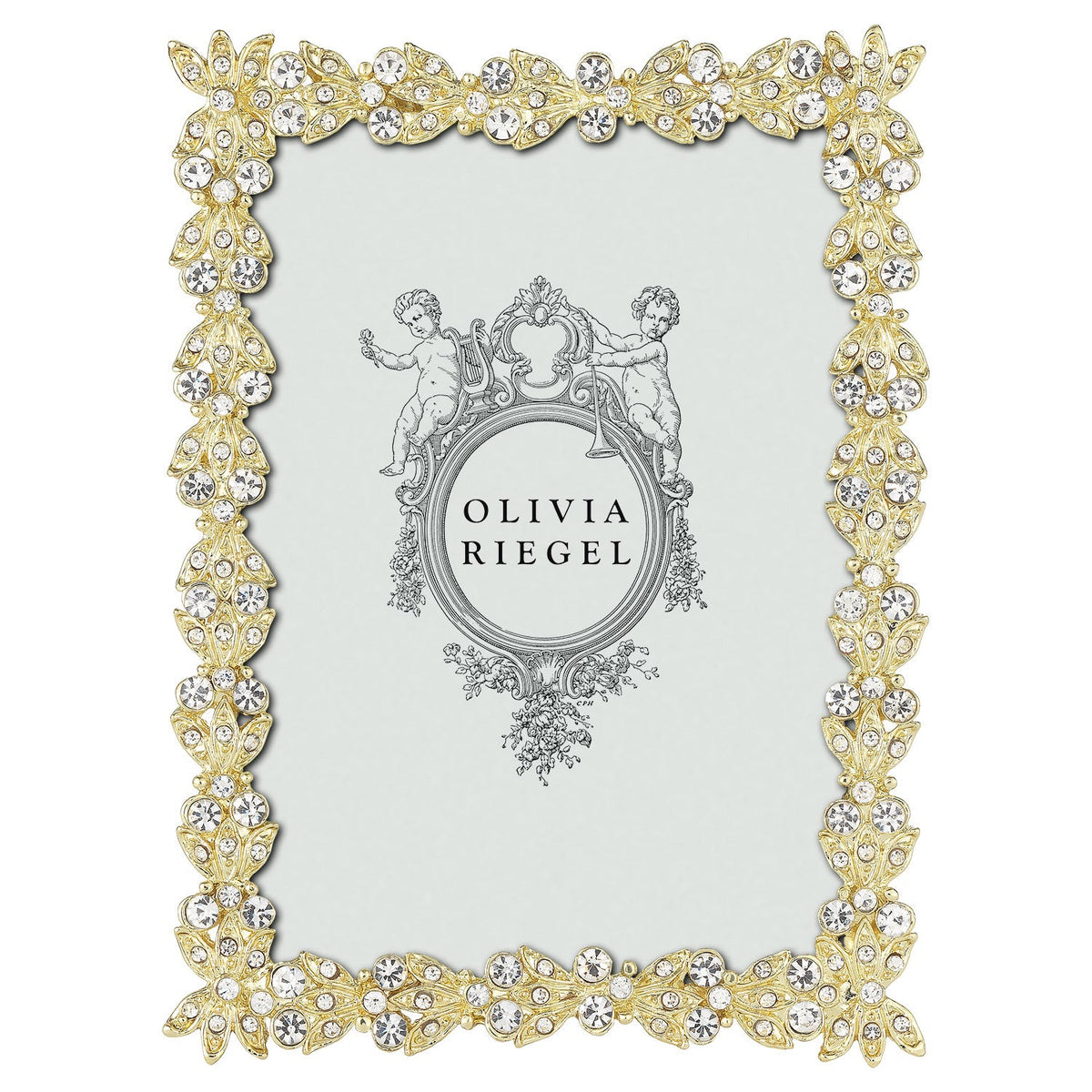 Gold Victoria 2.5  by 3.5 Frame.