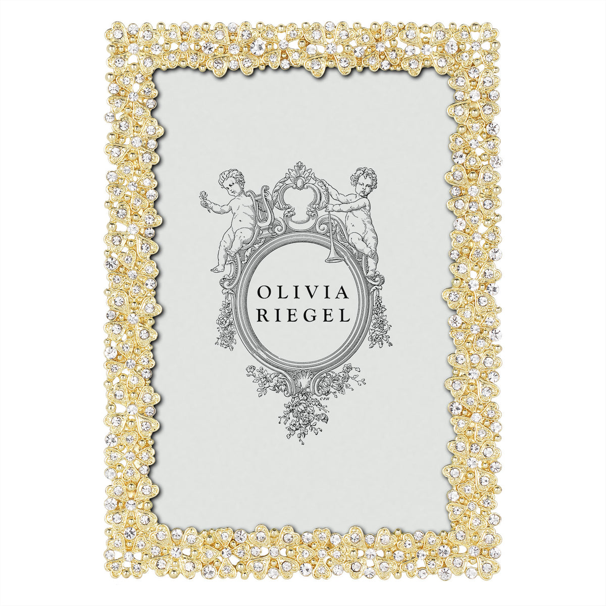 Gold Evie 4 by 6 Frame