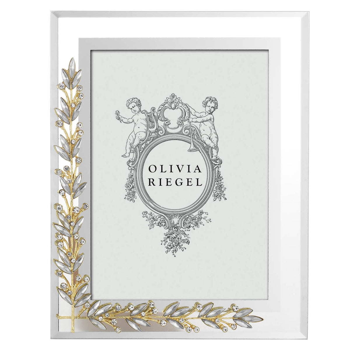 Gold Laurel 5 by 7 Frame