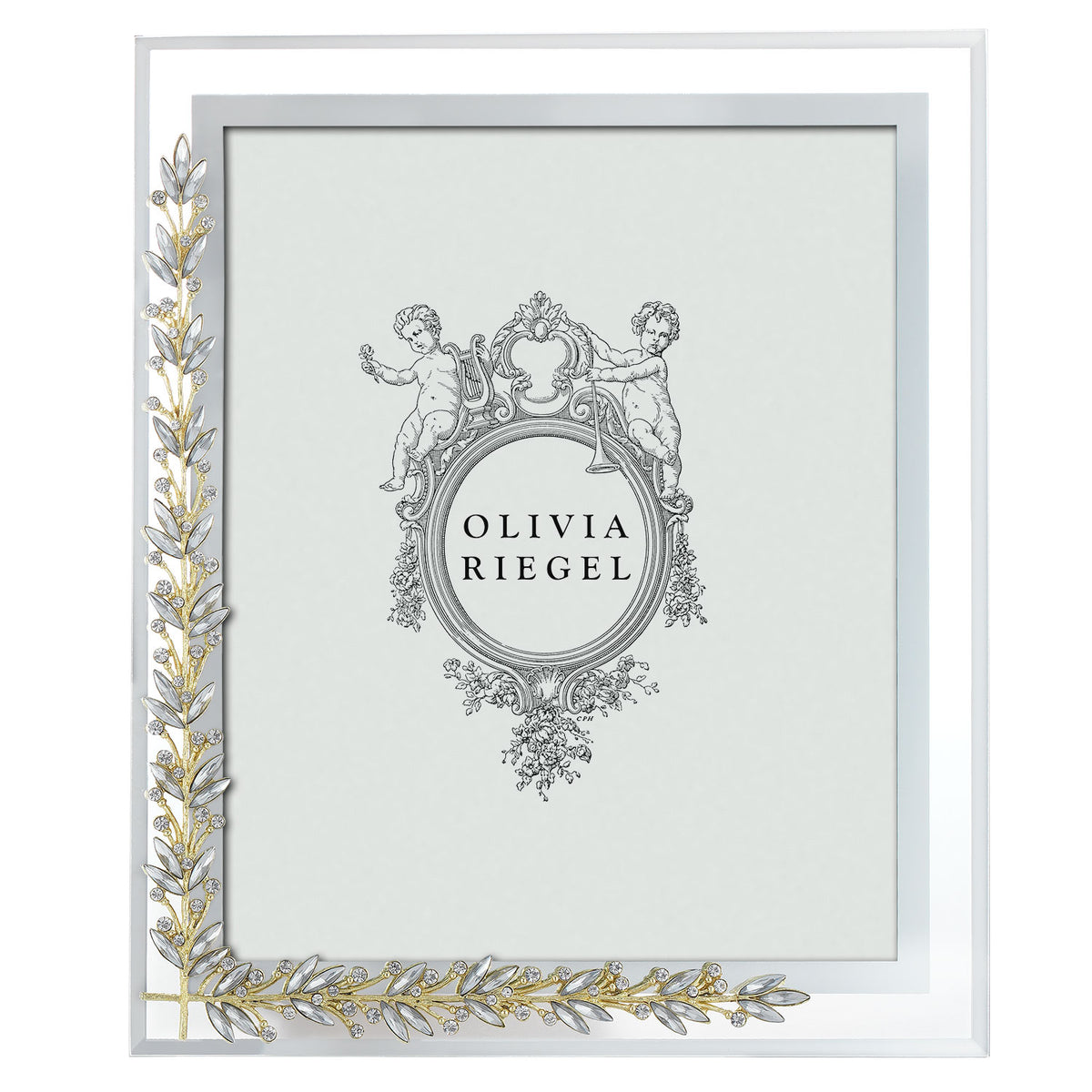 Gold Laurel 8 by10 Frame
